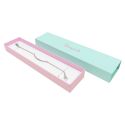 Caja de cartón para pulsera aguamarina cuarzo 230x51x27 mm SL-51-AM-RS
