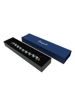 Caja de cartón para pulsera azul 230x51x27 mm SL-51-A-N