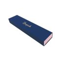 Caja de cartón para pulsera azul 230x51x27 mm SL-51-A-RS