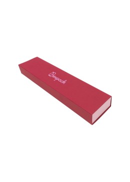 Caja de cartón para pulsera roja 230x51x27 mm SL-51-R-RS