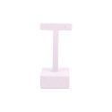 Présentoir à boucles d’oreilles 45 x 45 x 100 mm CD-P161 - microfibre Lilas clair MF-97