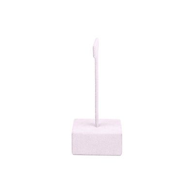 Ohrring-Display 45 x 45 x 100 mm CD-P161 - Mikrofaser Helllila MF-97