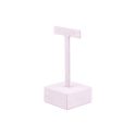 Expositor para brincos 45 x 45 x 100 mm CD-P161 - microfibra Lilás claro MF-97