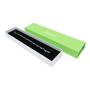 Astuccio in cartone per bracciale, verde 230 x 51 x 27 mm SL-51-VE-B