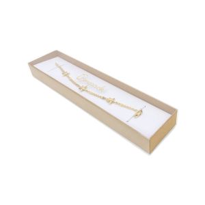 Caja de cartón para pulsera verde 230x51x27 mm SL-51-VE-K
