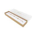 Astuccio in cartone per bracciale, trasparente 230 x 51 x 27 mm SL-51-TR-K