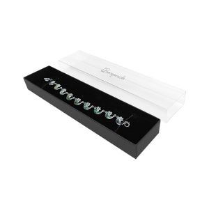 Caja de cartón para pulsera transparente 230x51x27 mm SL-51-TR-N
