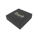 Schwarze Schachtel aus Karton für Halsketten oder Schmucksets 116 x 116 x 33 mm SL-17-N-N