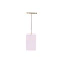 Ohrring-Display 60 x 60 x 200 mm CD-P172 - Mikrofaser Helllila MF-97