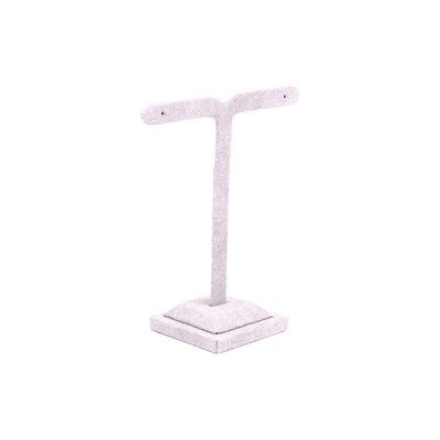 Ohrring-Display 95 x 47 x 110 mm CD-P231 - Mikrofaser Helllila MF-97
