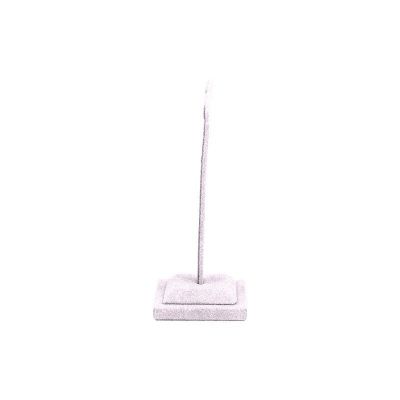 Espositore per orecchini 95 x 47 x 110 mm CD-P231 - microfibra Lilla chiaro MF-97