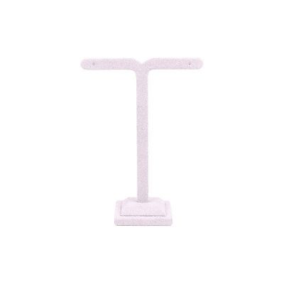 Expositor para brincos 95 x 47 x 130 mm CD-P232 - microfibra Lilás claro MF-97