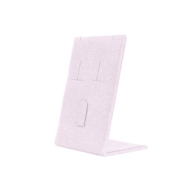 Espositore per parure 51 x 43 x 79 mm CD-J111 - microfibra Lilla chiaro MF-97