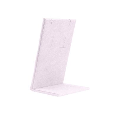Display voor sieradensets 51 x 43 x 79 mm CD-J111 - microvezel Lichtlila MF-97