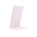 Présentoir pour parure 51 x 43 x 79 mm CD-J111 - microfibre Lilas clair MF-97