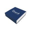 Caja de cartón para collar o conjunto color azul 116x116x33 mm SL-17-A-B