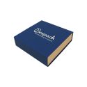 Caja de cartón para collar o conjunto color azul 116x116x33 mm SL-17-A-K