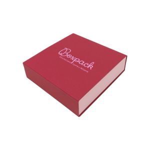 Astuccio in cartone per collana o parure, rosso 116 x 116 x 33 mm SL-17-R-RS