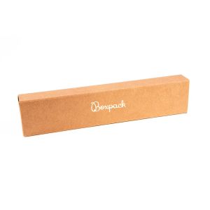 Caja de cartón para pulsera color kraft 240x50x25 mm PF-3-K