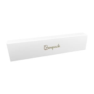 Caja de cartón para pulsera color blanco 240x50x25 mm PF-3-B