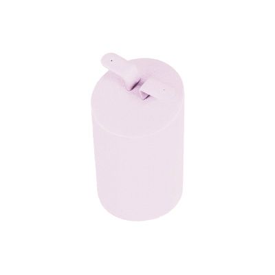 Présentoir à boucles d’oreilles 41 x 41 x 65 mm CD-P202 - microfibre Lilas clair MF-97