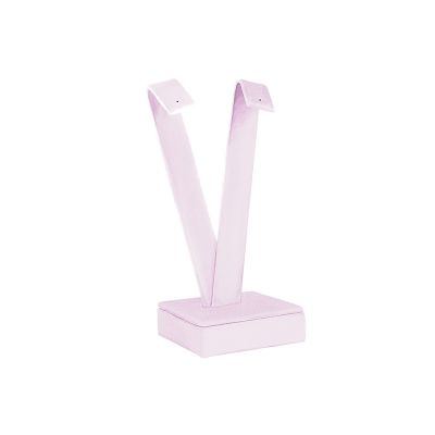 Earring Display 40 x 40 x 95 mm CD-P212 - microfiber Light Lilac MF-97