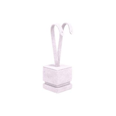 Expositor para brincos 45 x 45 x 160 mm CD-P221 - microfibra Lilás claro MF-97