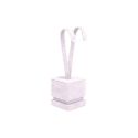 Espositore per orecchini 45 x 45 x 160 mm CD-P221 - microfibra Lilla chiaro MF-97