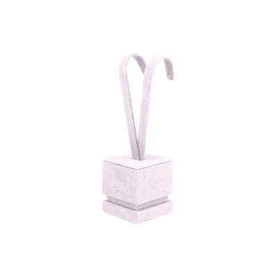 Ohrring-Display 45 x 45 x 160 mm CD-P221 - Mikrofaser Helllila MF-97