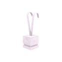 Expositor para brincos 45 x 45 x 160 mm CD-P221 - microfibra Lilás claro MF-97