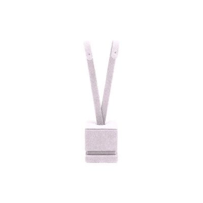 Présentoir à boucles d’oreilles 45 x 45 x 185 mm CD-P222 - microfibre Lilas clair MF-97