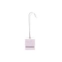 Présentoir à boucles d’oreilles 45 x 45 x 185 mm CD-P222 - microfibre Lilas clair MF-97