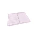 Display-Tablett 315 x 225 x 30 mm CD-BJ-A-V - Mikrofaser Helllila MF-97