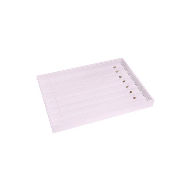 Vassoio espositivo 315 x 225 x 30 mm CD-BJ-C - microfibra Lilla chiaro MF-97