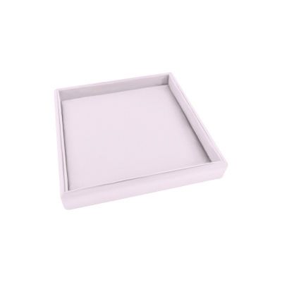 Tabuleiro expositor 238 x 238 x 37 mm CD-BJ-CU-B - microfibra Lilás claro MF-97