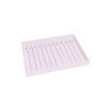 Tabuleiro expositor 315 x 225 x 30 mm CD-BJ-PU - microfibra Lilás claro MF-97