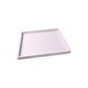 Plateau présentoir 315 x 225 x 30 mm CD-BJ-V - microfibre Lilas clair MF-97