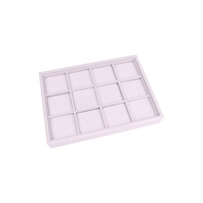 Display-Tablett 160 x 225 x 30 mm CD-BJ-12-AP - Mikrofaser Helllila MF-97