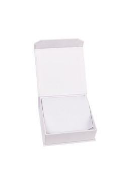 Caja de cartón para colgante o conjunto color blanco 86X83X34 mm MC-3-B