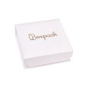 Caja de cartón para colgante o conjunto color blanco 86X83X34 mm MC-3-B
