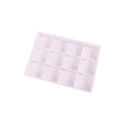 Display-Tablett 315 x 225 x 30 mm CD-BJ-12-CG - Mikrofaser Helllila MF-97