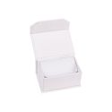 Caixa em cartão para alianças ou brincos, branca 68 x 47 x 35 mm MC-4-B