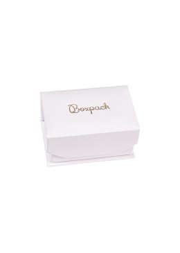 Caja de cartón para alianzas o pendientes color blanco 68X47X35 mm MC-4-B