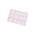 Vassoio espositivo 315 x 225 x 30 mm CD-BJ-12-P - microfibra Lilla chiaro MF-97