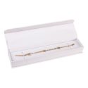 Caja de cartón para pulsera color blanco 227X52X30 mm MC-5-B