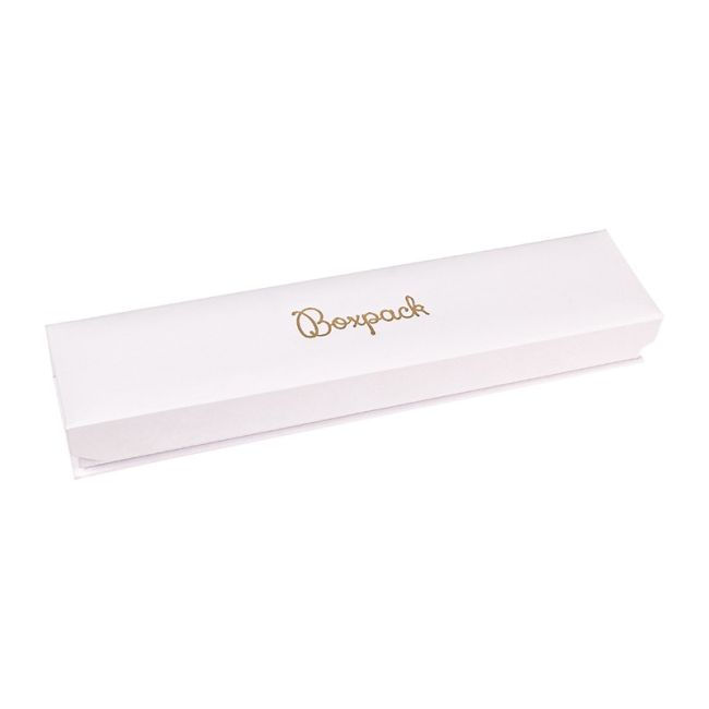 Caja de cartón para pulsera color blanco 227X52X30 mm MC-5-B