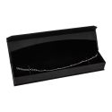 Caixa em cartão com íman para pulseira, preta 227 x 52 x 30 mm MC-5-N