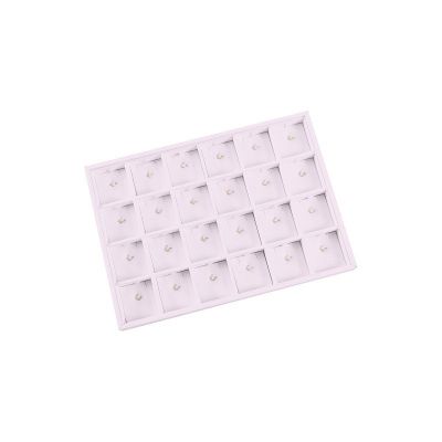 Display Tray 315 x 225 x 30 mm CD-BJ-24-CG - microfiber Light Lilac MF-97