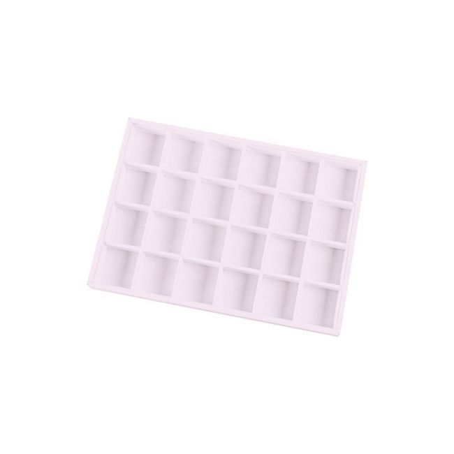 Display Tray 315 x 225 x 30 mm CD-BJ-24-H - microfiber Light Lilac MF-97