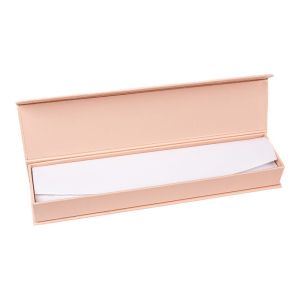Magnetisch kartonnen sieradendoosje voor armband, rozenkwarts 227 x 52 x 30 mm MC-5-RC